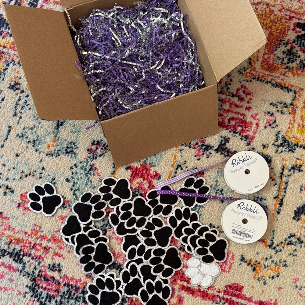 Purple, Silver, Black and White Spirit Supplies